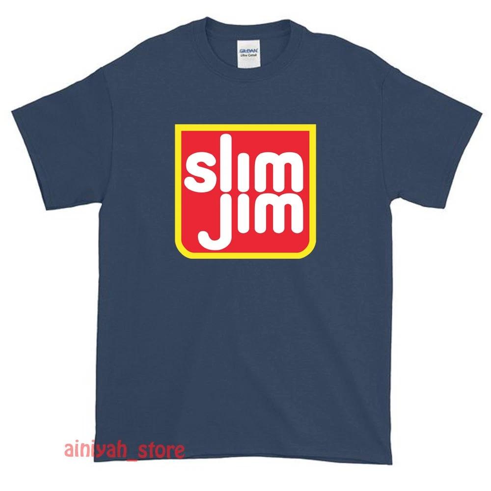 New Slim Jim meat sticks jerky Logo Men s Funny T shirt USA Size S-XXL S
New Slim Jim meat sticks jerky Logo Men s Funny T shirt USA Size S-XXL S