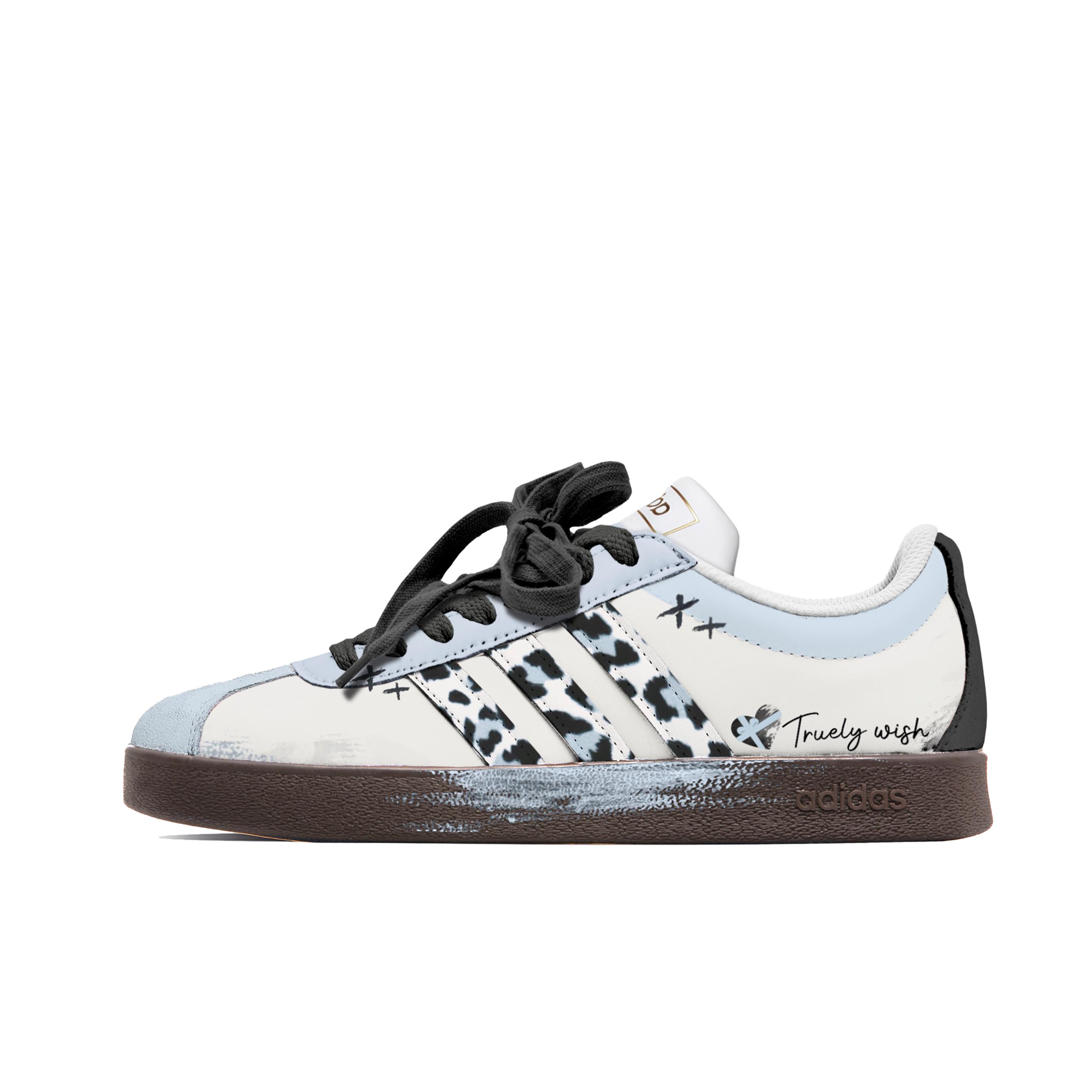 Adidas Vl Court Classic Ice Leopard Rails Low top Skateboard Shoes Unisex Blue JQ2470(TeamM-) 40⅔
Adidas Vl Court Classic Ice Leopard Rails Low top Skateboard Shoes Unisex Blue JQ2470(TeamM-) 40⅔