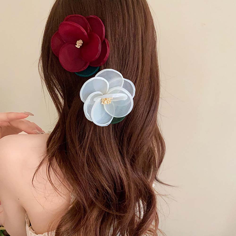 Duckbill Clip Mesh Flower Hairpin Korean Style Korean Girl Hair Clip Mesh Flower Hair Clip Summer
Duckbill Clip Mesh Flower Hairpin Korean Style Korean Girl Hair Clip Mesh Flower Hair Clip Summer