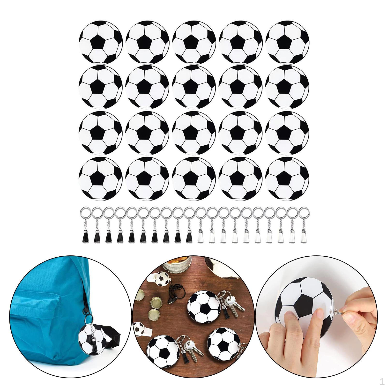 20x Football Keychains Acrylic Pendant for Kids Men Unisex Party Favors Gift
20x Football Keychains Acrylic Pendant for Kids Men Unisex Party Favors Gift