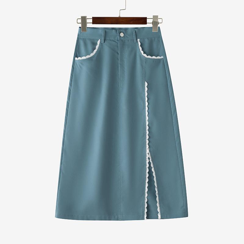 ZANZEA Женские повседневные летние миди-юбки с кружевной отделкой S темно-синий
ZANZEA Женские повседневные летние миди-юбки с кружевной отделкой S темно-синий