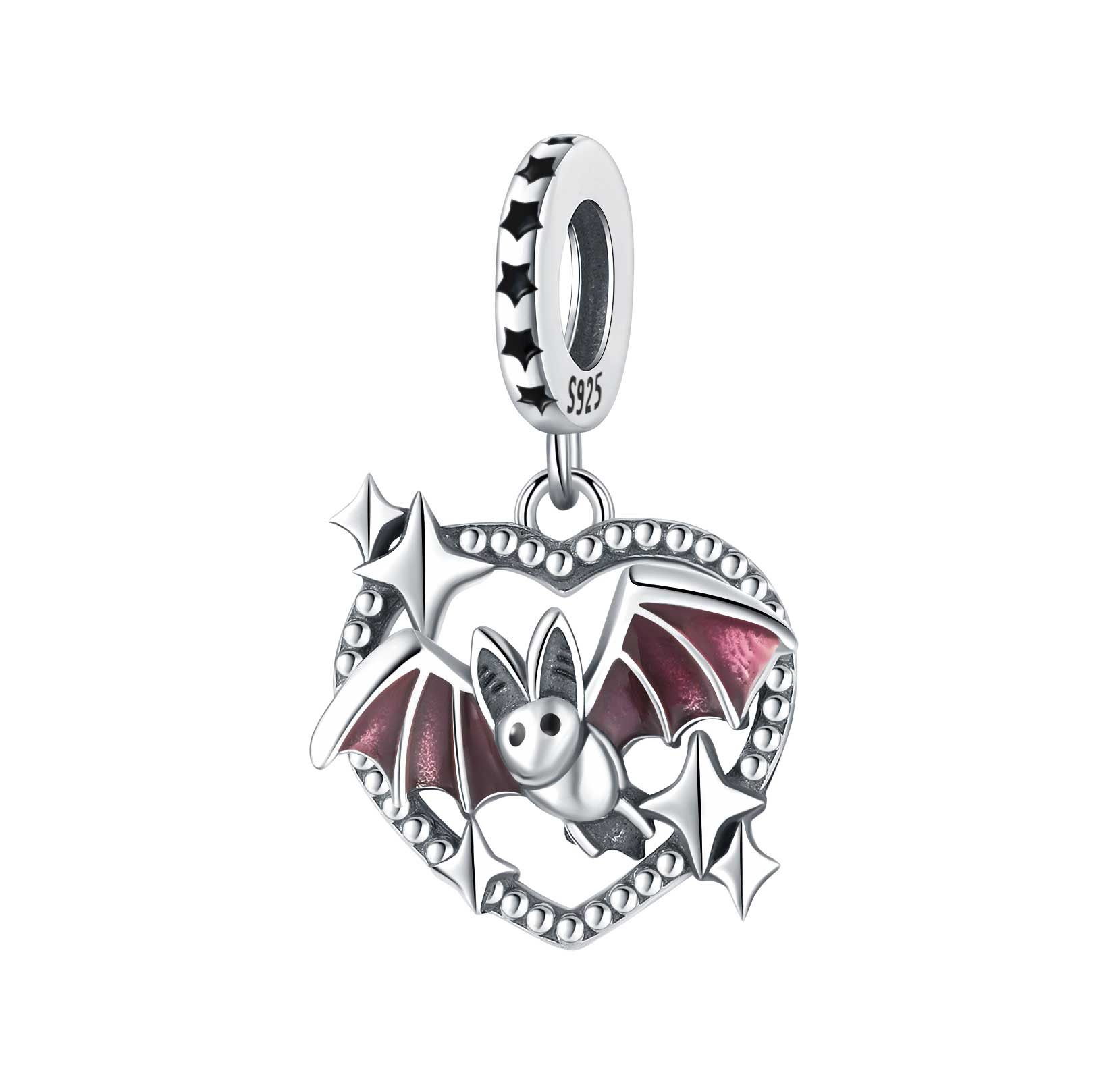 Copper Heart Shaped Hollowed Out Bat Pendants Bracelet Charms Fit Women Jewelry Party Beads Diy Fine Gift Accessory
Copper Heart Shaped Hollowed Out Bat Pendants Bracelet Charms Fit Women Jewelry Party Beads Diy Fine Gift Accessory