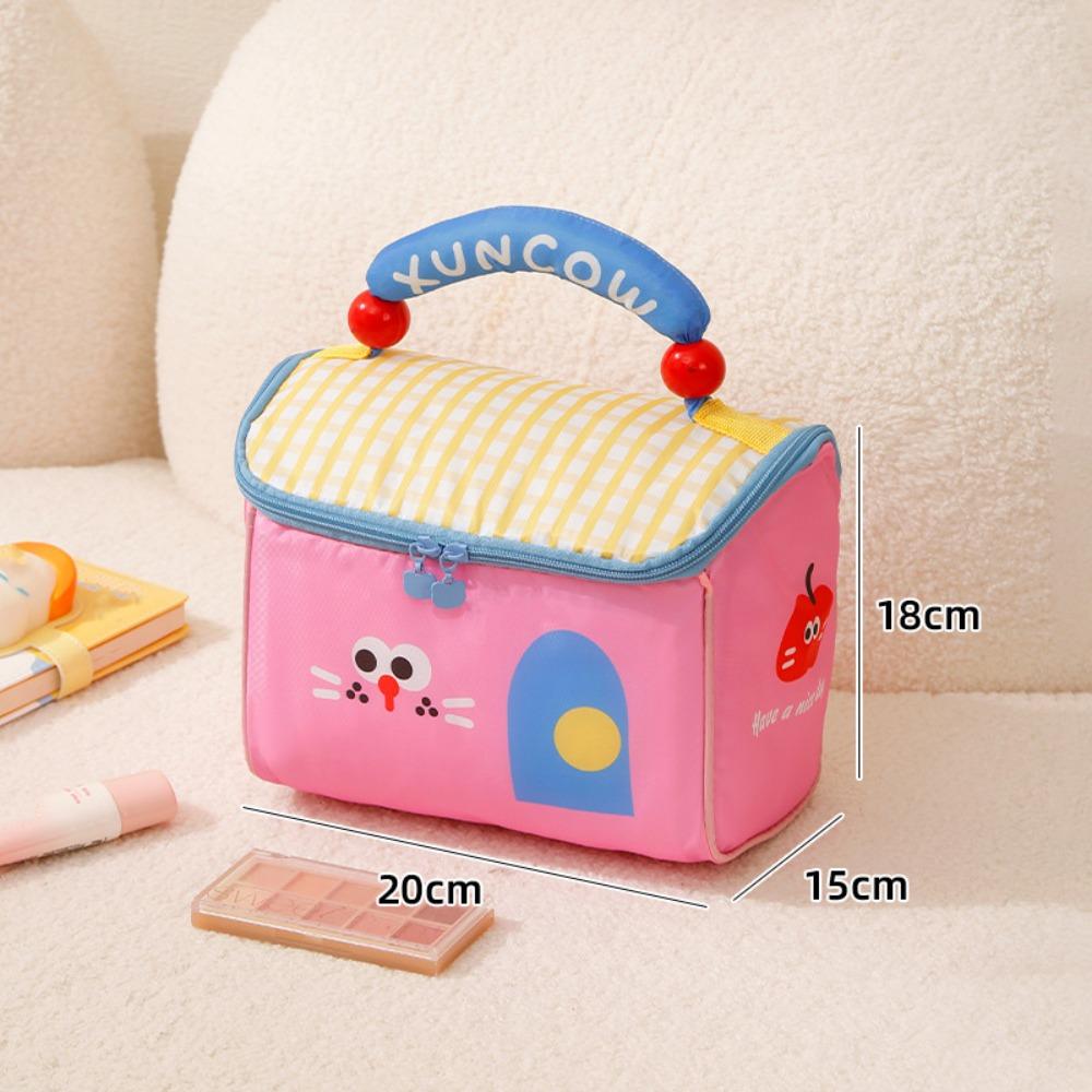 Cute Cartoon Cottage Makeup Bag Large Capacity Multifunctional Lunch Box Bag Insulated Fresh-Keeping Handbag
Cute Cartoon Cottage Makeup Bag Large Capacity Multifunctional Lunch Box Bag Insulated Fresh-Keeping Handbag