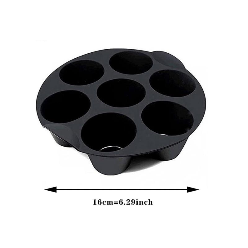 Muffin Cupcake Tray Easy to Clean for 3.5-5.8 L Air Fryer Accessories
Muffin Cupcake Tray Easy to Clean for 3.5-5.8 L Air Fryer Accessories