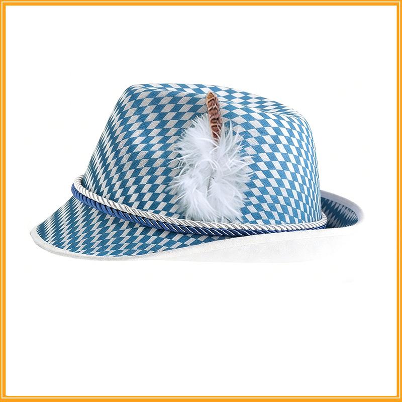 Hot Selling Beer Festival German Carnival Hiking Hat Jazz Party Adult Performance Turkey Fur Jazz hat
Hot Selling Beer Festival German Carnival Hiking Hat Jazz Party Adult Performance Turkey Fur Jazz hat