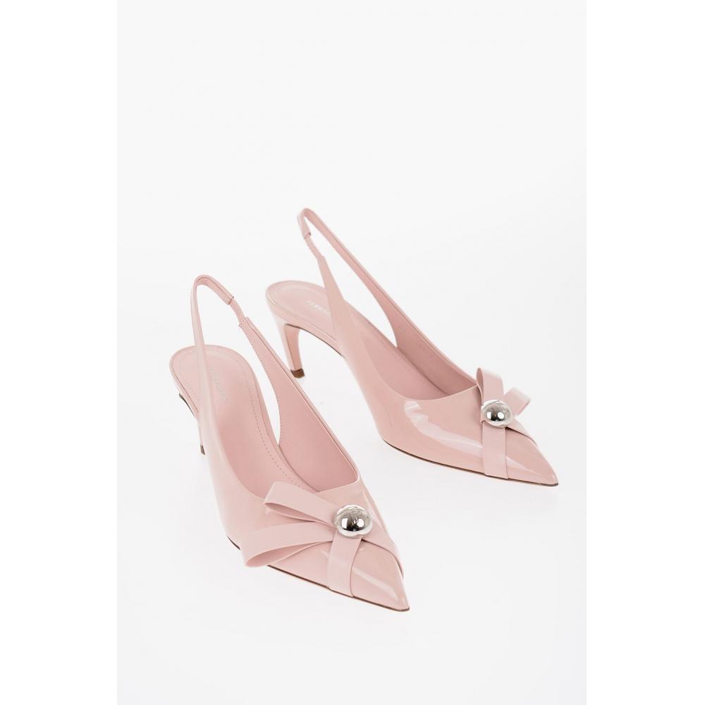 Salvatore Ferragamo Patent Leather Brilda Slingback Pumps With Point Toe 5 5cm Pink EU 39.5
Salvatore Ferragamo Patent Leather Brilda Slingback Pumps With Point Toe 5 5cm Pink EU 39.5