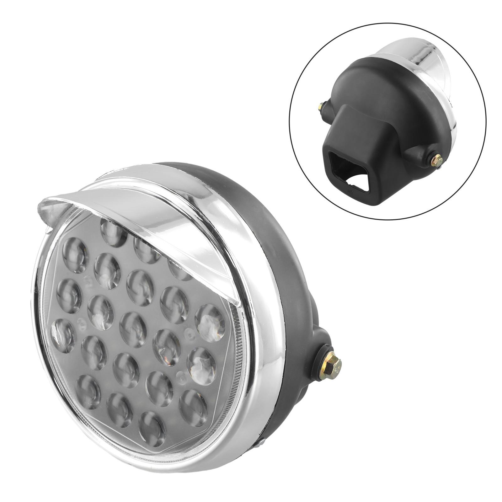 Headlight Electric Tricycle 12V-80V Aluminum Alloy Assembly
Headlight Electric Tricycle 12V-80V Aluminum Alloy Assembly