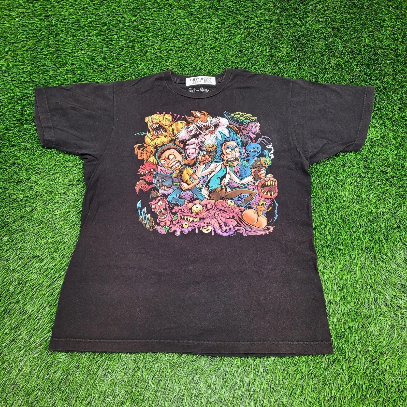 Rick-And-Morty Monster Shirt M/L 21x26 Black XL
Rick-And-Morty Monster Shirt M/L 21x26 Black XL