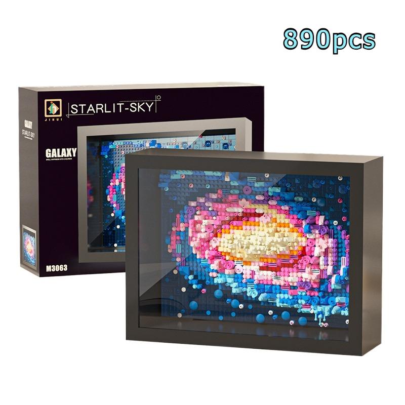 Non-Toxic Diy Micro Van Gogh Art Frame Building Blocks Set Educational Toy Creative 3D Desktop Decor Gift Idea Adults Kids Exquisite Box
Non-Toxic Diy Micro Van Gogh Art Frame Building Blocks Set Educational Toy Creative 3D Desktop Decor Gift Idea Adults Kids Exquisite Box