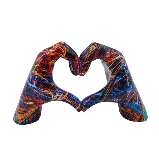 Фигурка руки в виде сердца в форме сердца, скульптура из смолы для домашнего офиса разноцветный
Фигурка руки в виде сердца в форме сердца, скульптура из смолы для домашнего офиса разноцветный