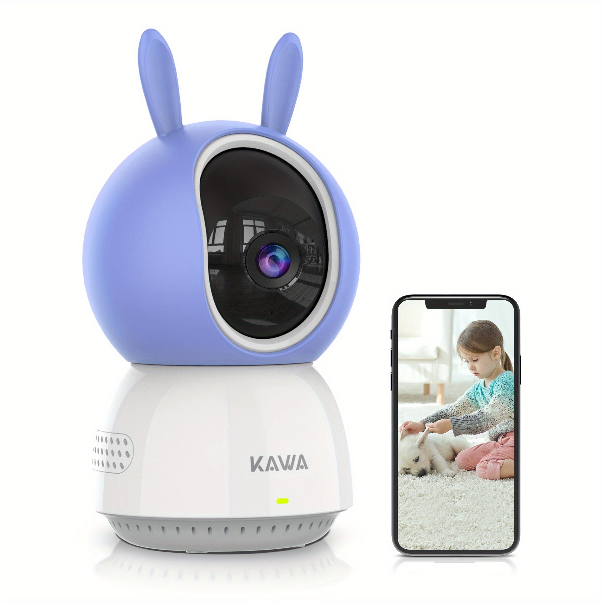 KAWA Baby Monitor 2K, камера для домашних животных, камера внутреннего наблюдения, IP-камеры 2,4G WiFi 360 для домашней безопасности, двусторонняя аудиосвязь, ночное видение, отслеживание движения, Moti
KAWA Baby Monitor 2K, камера для домашних животных, камера внутреннего наблюдения, IP-камеры 2,4G WiFi 360 для домашней безопасности, двусторонняя аудиосвязь, ночное видение, отслеживание движения, Moti