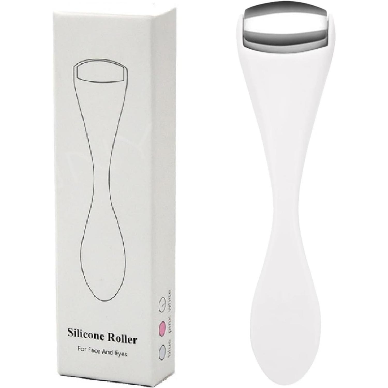 Mini Eye Face Rollers Massager 304 Stainless Steel Ice Silicone Roller for Relief Pain Skincare Facial Women Girl Gift білий
Mini Eye Face Rollers Massager 304 Stainless Steel Ice Silicone Roller for Relief Pain Skincare Facial Women Girl Gift білий