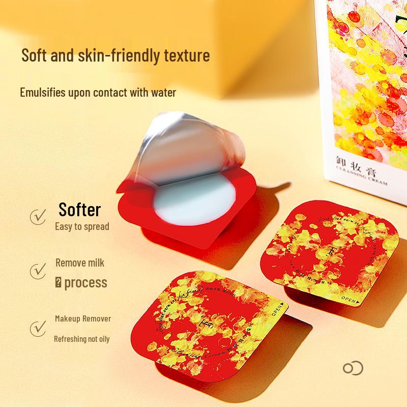 Disposable Travel-Size Gentle Cleansing Balm for Women - Makeup Removal & Facial Cleanser
Disposable Travel-Size Gentle Cleansing Balm for Women - Makeup Removal & Facial Cleanser