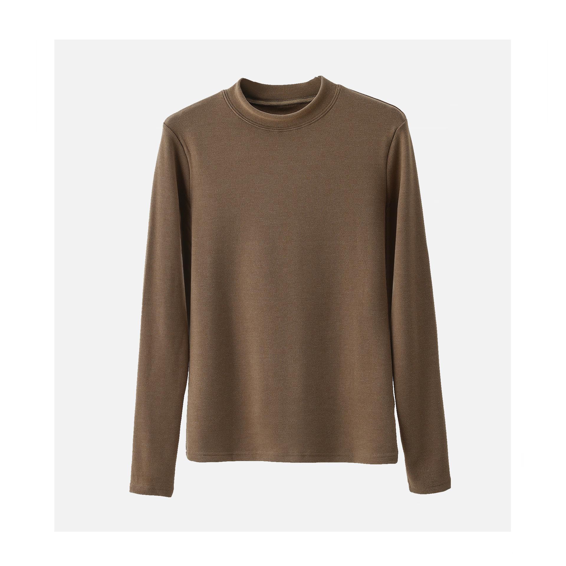 Женская футболка облегающего кроя из немецкого бархата с длинными рукавами, разноцветной подкладкой и утолщенным воротником-стойкой, осень/зима M темные хаки
Женская футболка облегающего кроя из немецкого бархата с длинными рукавами, разноцветной подкладкой и утолщенным воротником-стойкой, осень/зима M темные хаки