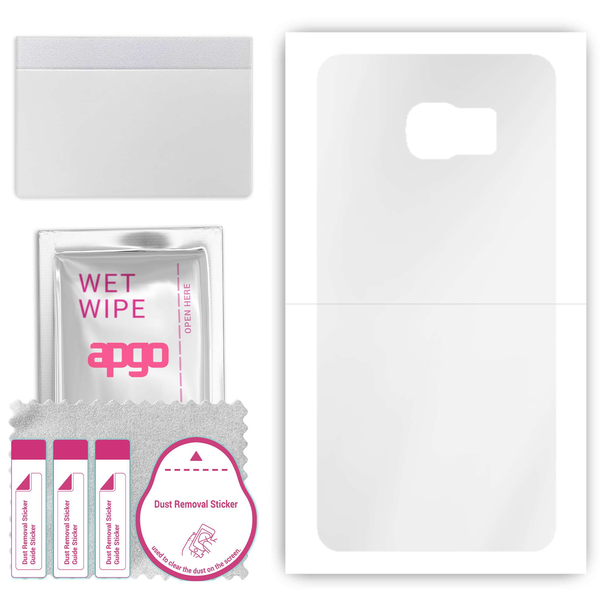 apgo Hydrogel Back Protector for Samsung Galaxy S6 Edge Plus SM-G928F , Hydrogel Film, with positioning layer easy installation
apgo Hydrogel Back Protector for Samsung Galaxy S6 Edge Plus SM-G928F , Hydrogel Film, with positioning layer easy installation