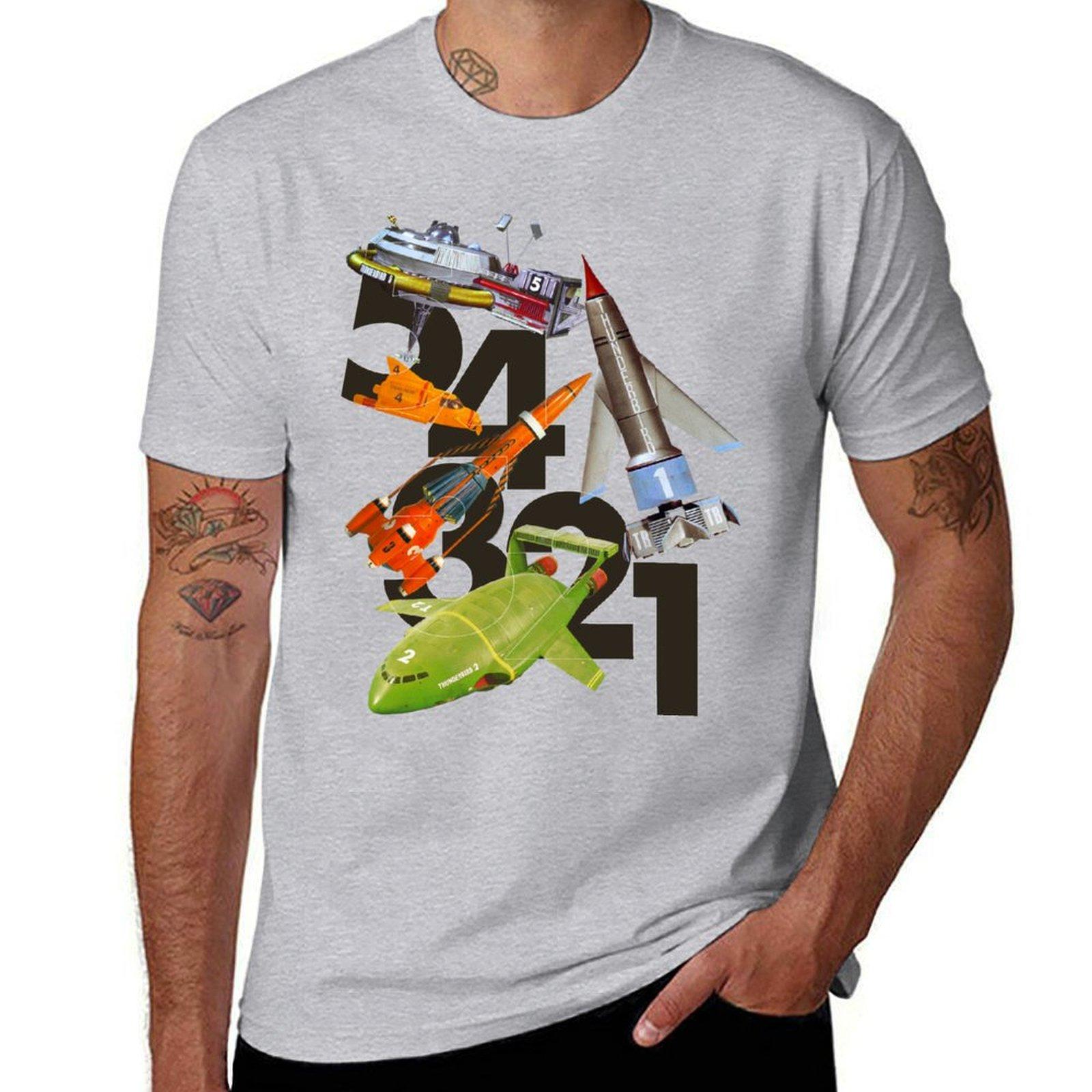 5! 4! 3! 2! 1! THUNDERBIRDS Classic The Thunderbirds POP ART T-Shirt blanks oversized t shirt men XL
5! 4! 3! 2! 1! THUNDERBIRDS Classic The Thunderbirds POP ART T-Shirt blanks oversized t shirt men XL