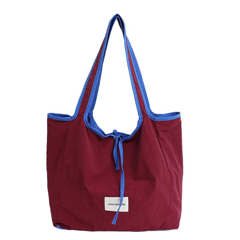 Nyl Large Capacity Bow Tote Bag Patchwork Casual Versatile Women s Bags 2026 New High Quality Commute New Shoulder Bags бордовий
Nyl Large Capacity Bow Tote Bag Patchwork Casual Versatile Women s Bags 2026 New High Quality Commute New Shoulder Bags бордовий