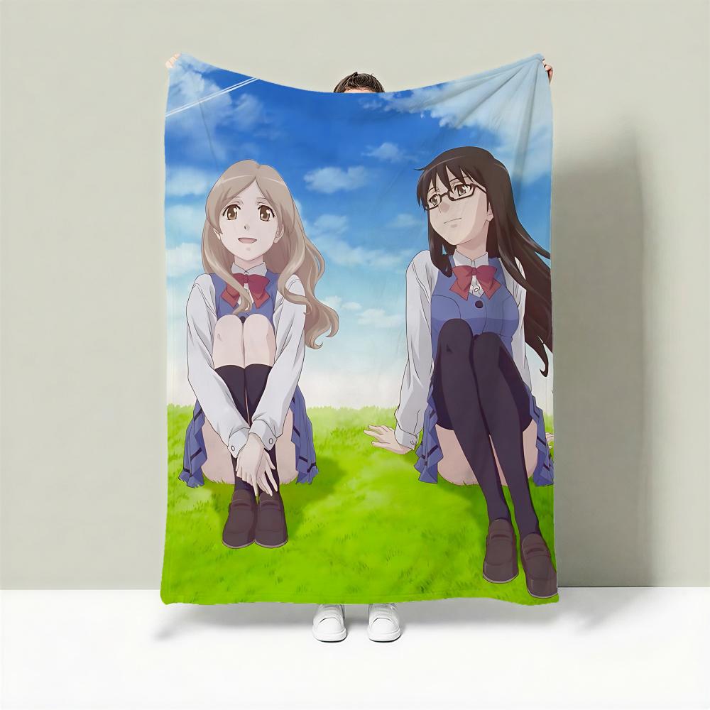 Anime W-Whispered Words Throw Lightweight 240g Flannel Blanket Soft Skin-friendly for Summer Cooling 75cmx90cm
Anime W-Whispered Words Throw Lightweight 240g Flannel Blanket Soft Skin-friendly for Summer Cooling 75cmx90cm