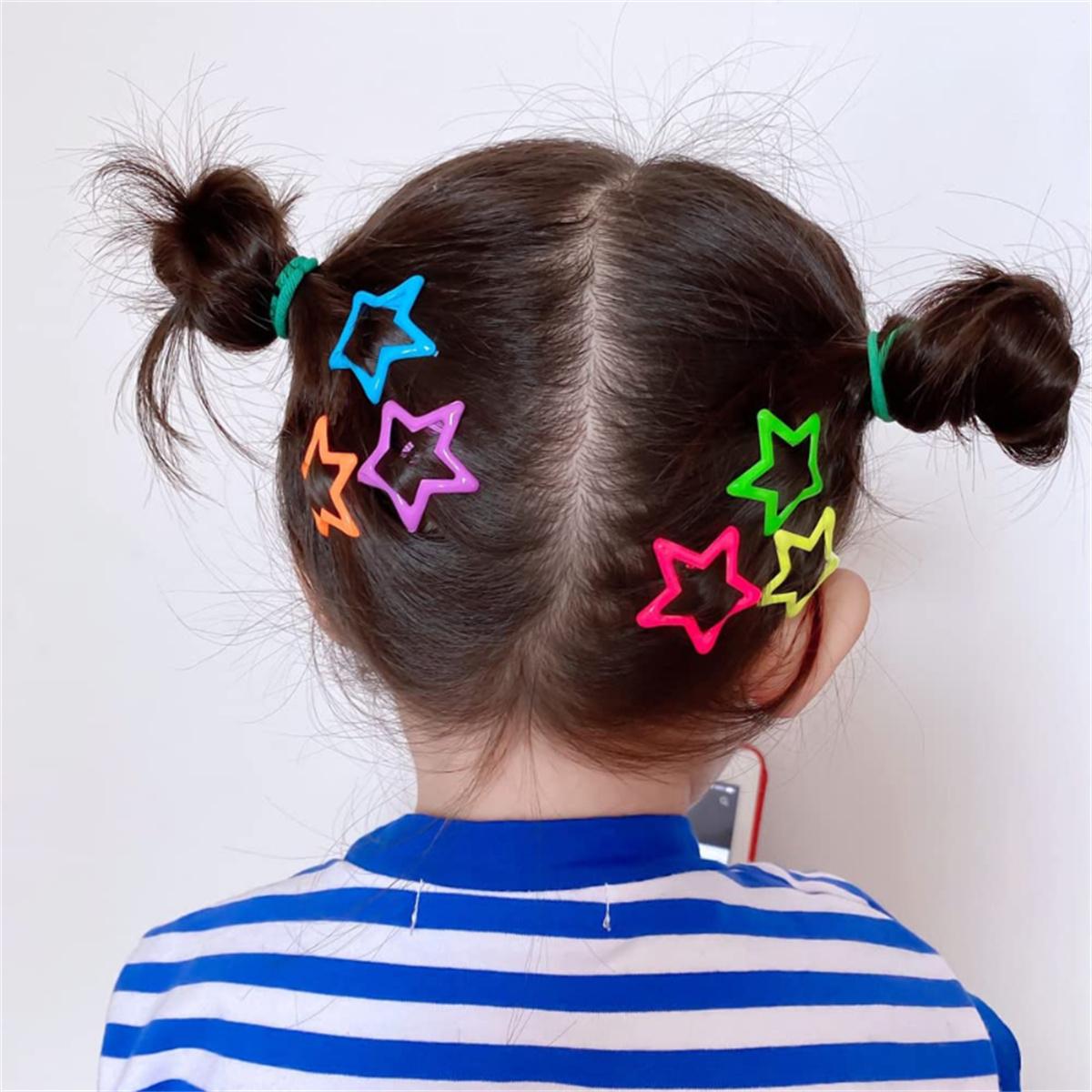 50pcs Toddler Girls Random Color Star Design Hair Clip Multi-color Girls Clips Kids Hair Accessories Styling Decoration Size fits all
50pcs Toddler Girls Random Color Star Design Hair Clip Multi-color Girls Clips Kids Hair Accessories Styling Decoration Size fits all