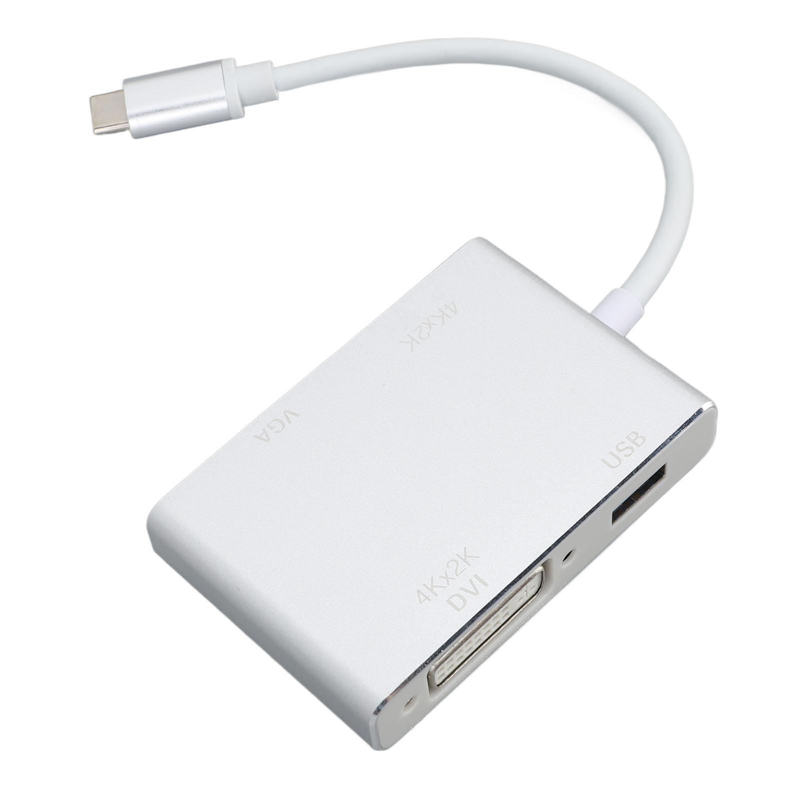 4 в 1 USB C Hub Type C на USB 3.1 HD Мультимедийный Интерфейс DVI VGA Адаптер Многопортовая Зарядка
4 в 1 USB C Hub Type C на USB 3.1 HD Мультимедийный Интерфейс DVI VGA Адаптер Многопортовая Зарядка