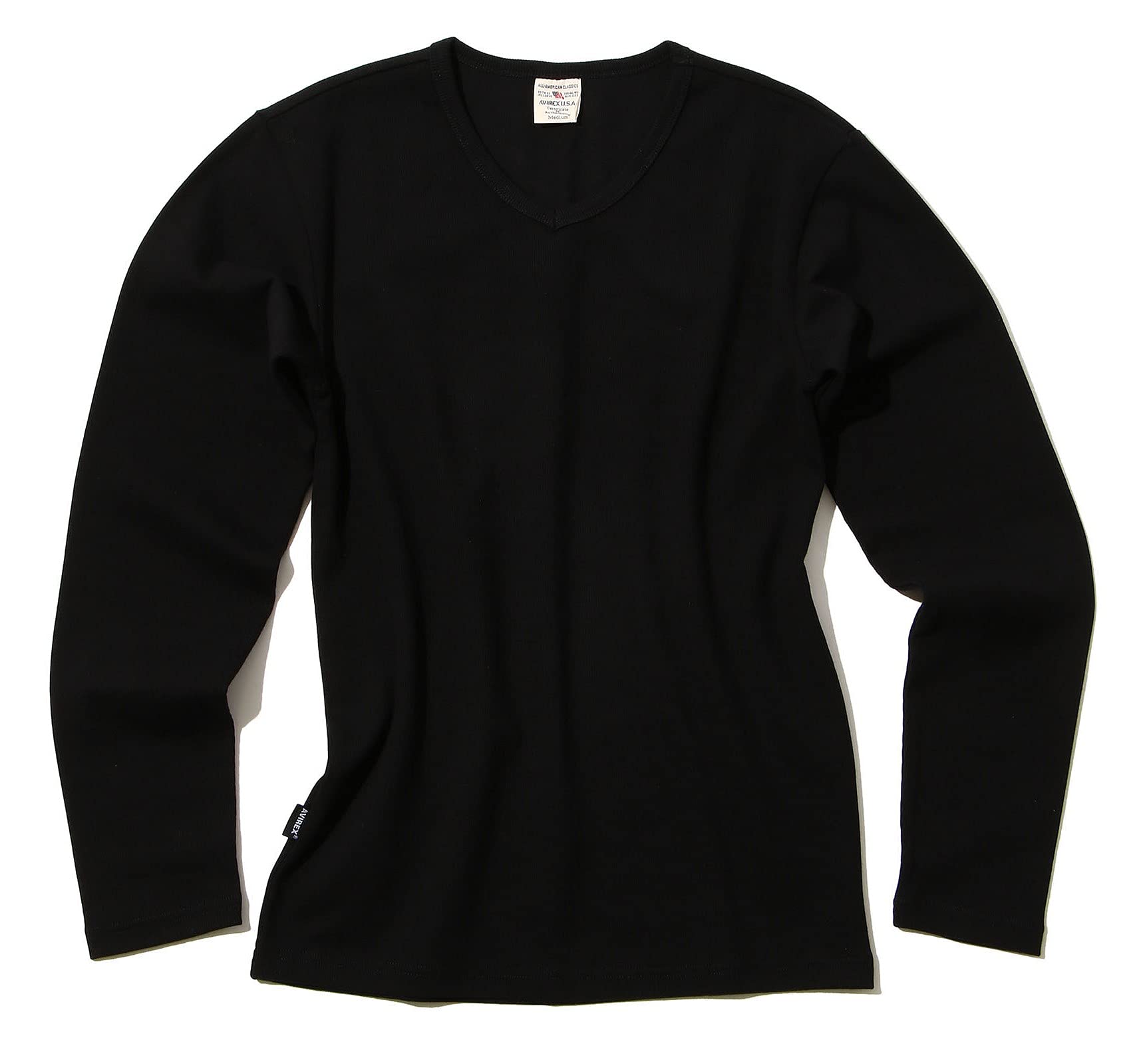 Avirex Daily Rib Tee and Size Black V-Neck (Antibacterial Odor-Resistant), Men s Medium, 6153480,
Avirex Daily Rib Tee and Size Black V-Neck (Antibacterial Odor-Resistant), Men s Medium, 6153480,