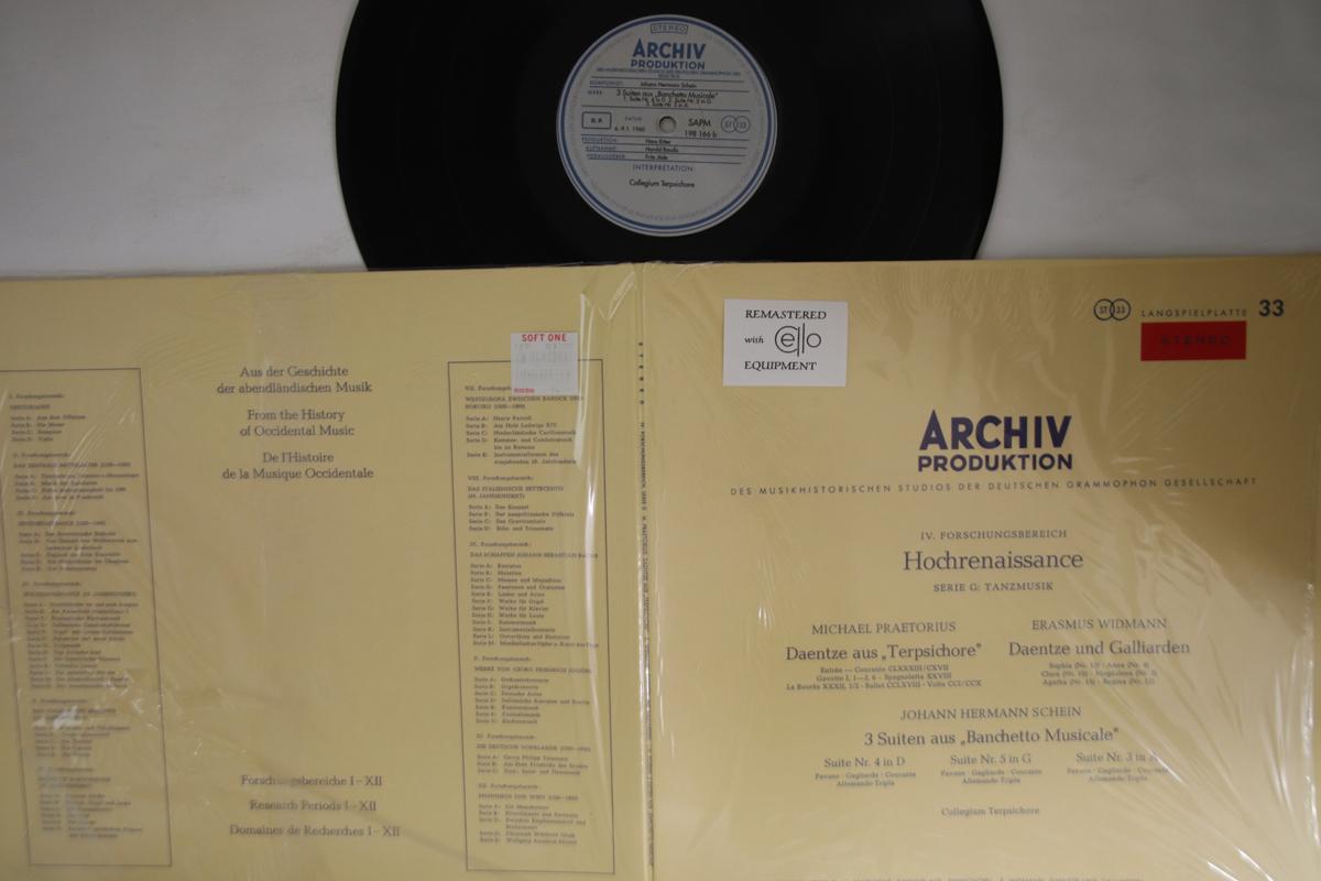 LP Record MICHAEL PRAETORIUS,ERASMUS WIDMANN, - Collegium Terpsichore Dantze Aus t 198166 ARCHIV Non Japan Classical Used
LP Record MICHAEL PRAETORIUS,ERASMUS WIDMANN, - Collegium Terpsichore Dantze Aus t 198166 ARCHIV Non Japan Classical Used