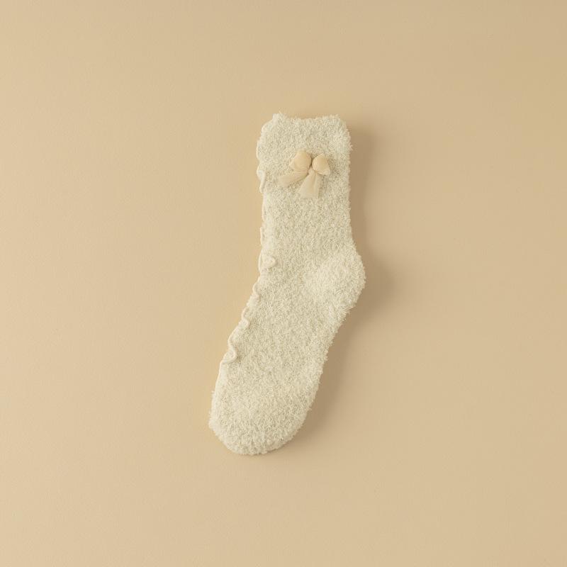 Curled Coral Fleece Socks Women S Lace Bow Solid Color Medium Tube Floor Socks Fleece Thickened Cute Women S Socks One size fits all бежевый
Curled Coral Fleece Socks Women S Lace Bow Solid Color Medium Tube Floor Socks Fleece Thickened Cute Women S Socks One size fits all бежевый