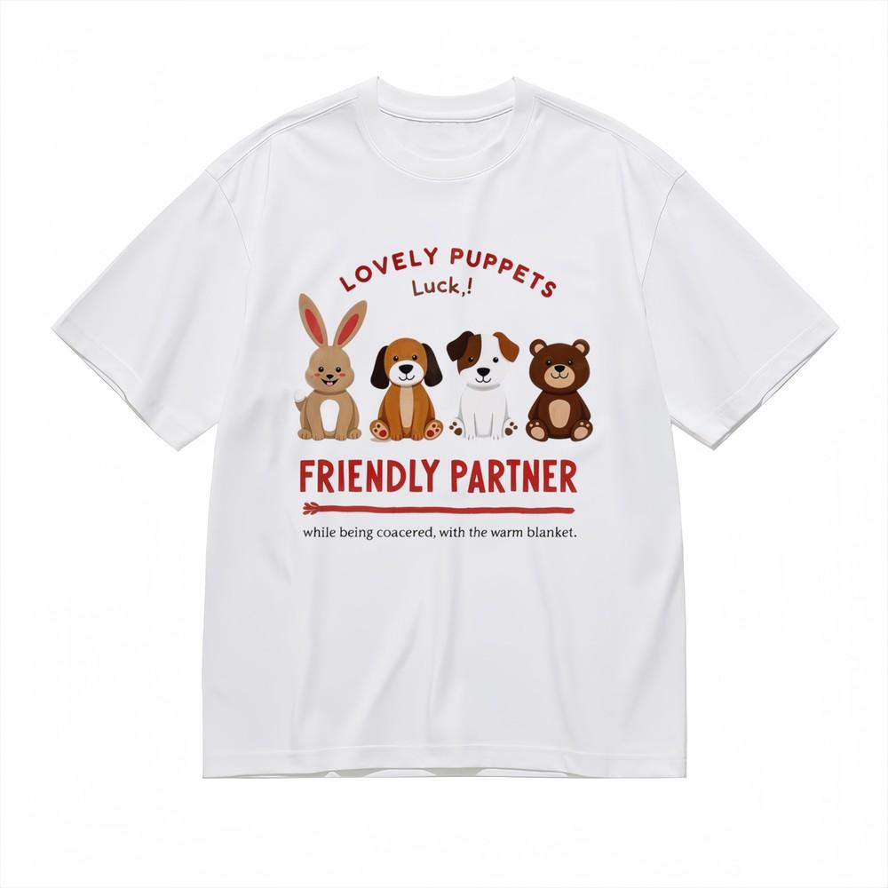 Women s T-shirt With Lovely Luck and Partner Graphic Unisex White 100% Cotton Tops 2XL
Women s T-shirt With Lovely Luck and Partner Graphic Unisex White 100% Cotton Tops 2XL