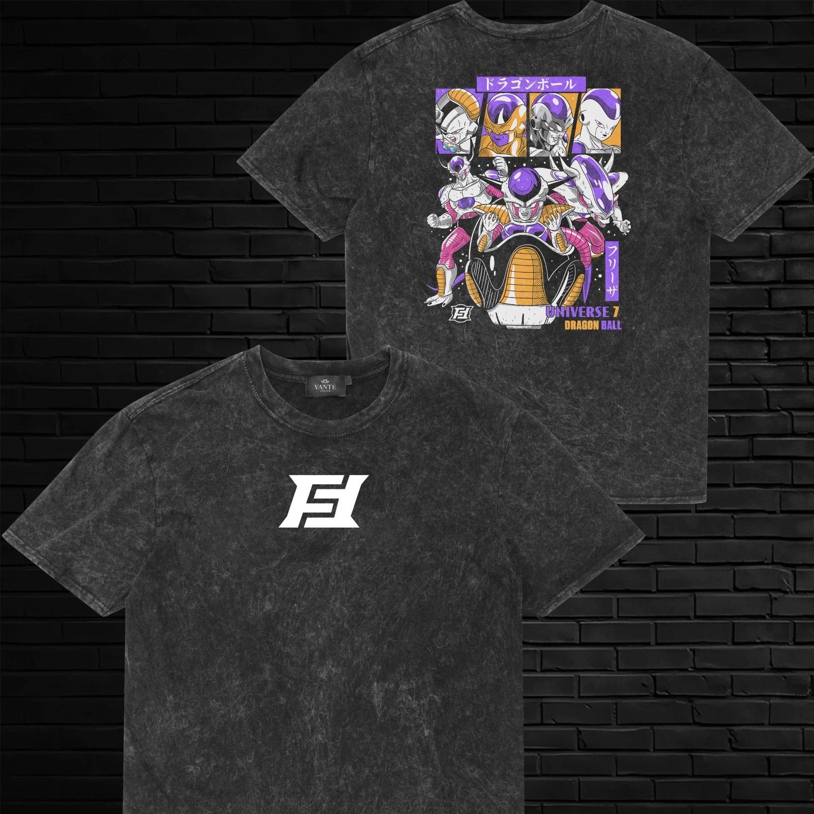 Frieza Forms Acid Wash T-Shirt Graphic Tee Mens Unisex Cotton Universe 7 2XL
Frieza Forms Acid Wash T-Shirt Graphic Tee Mens Unisex Cotton Universe 7 2XL