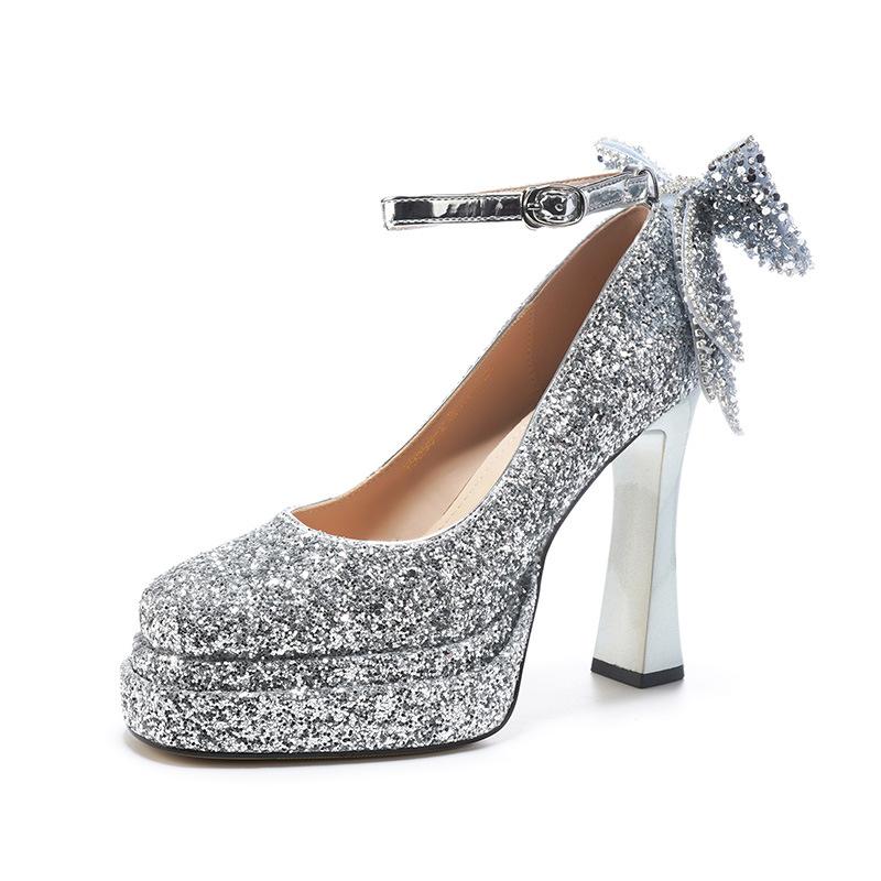 Высокий каблук толстый каблук водонепроницаемый стол с Лолита свадебные туфли высокие каблуки 34 серебряный
Высокий каблук толстый каблук водонепроницаемый стол с Лолита свадебные туфли высокие каблуки 34 серебряный