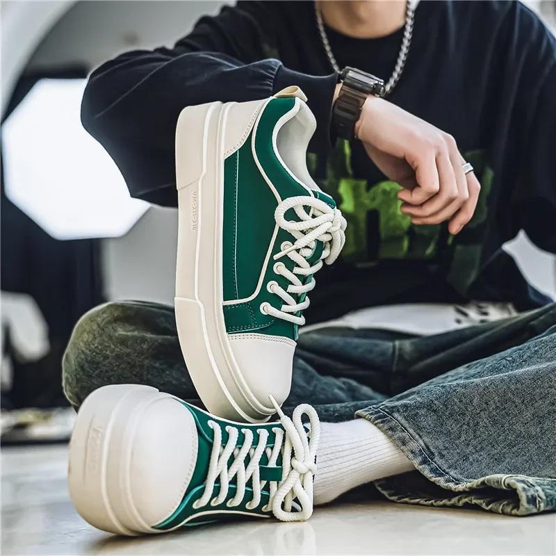Men s Shoes 2026 New Breathable Casual Versatile Low Top Board Shoes Trendy and Fashionable Sports White Sneakers 44 зелений
Men s Shoes 2026 New Breathable Casual Versatile Low Top Board Shoes Trendy and Fashionable Sports White Sneakers 44 зелений