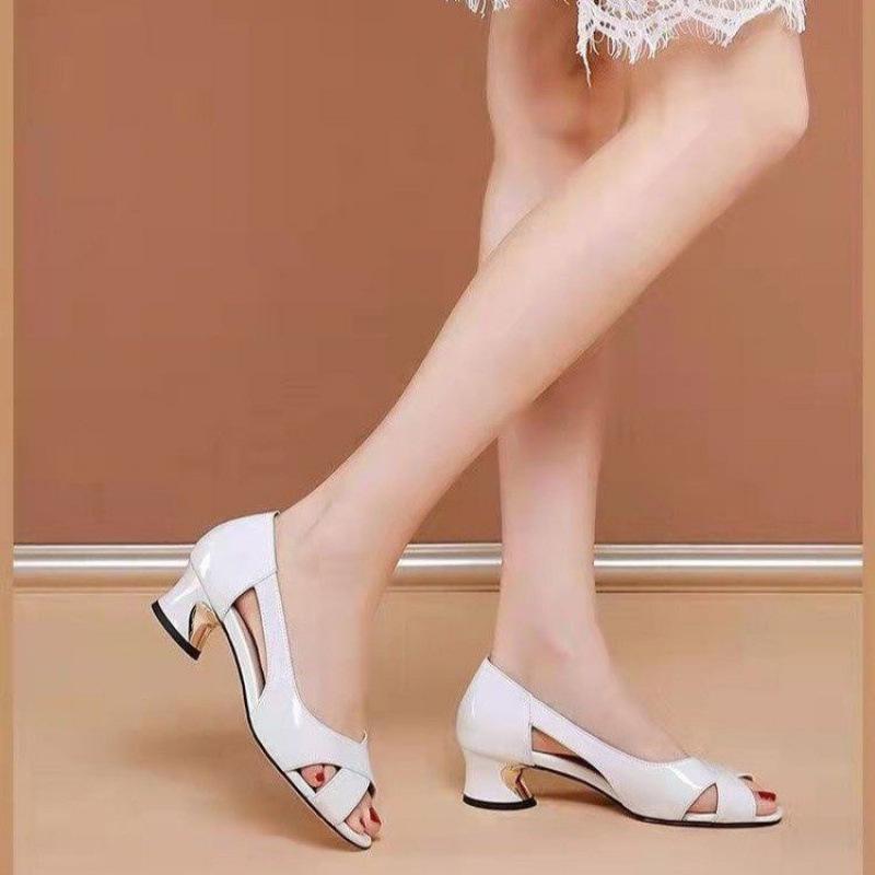 Туфли-лодочки на квадратном каблуке с открытым носком, лето 2025, дышащие, модные, сандалии на одной педали для улицы, европейский и американский универсальный стиль, женская обувь 35 слоновая кость
Туфли-лодочки на квадратном каблуке с открытым носком, лето 2025, дышащие, модные, сандалии на одной педали для улицы, европейский и американский универсальный стиль, женская обувь 35 слоновая кость