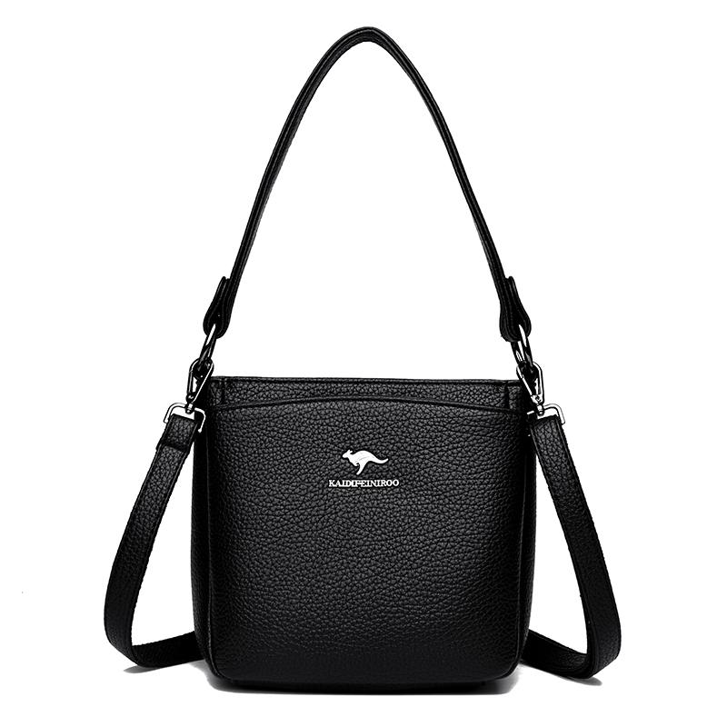 Soft Leather Handbags Middle aged and Elderly Small Bag For Women 2025 New Fashion Mom s Single Shoulder Crossbody Handbag Sac чёрный
Soft Leather Handbags Middle aged and Elderly Small Bag For Women 2025 New Fashion Mom s Single Shoulder Crossbody Handbag Sac чёрный
