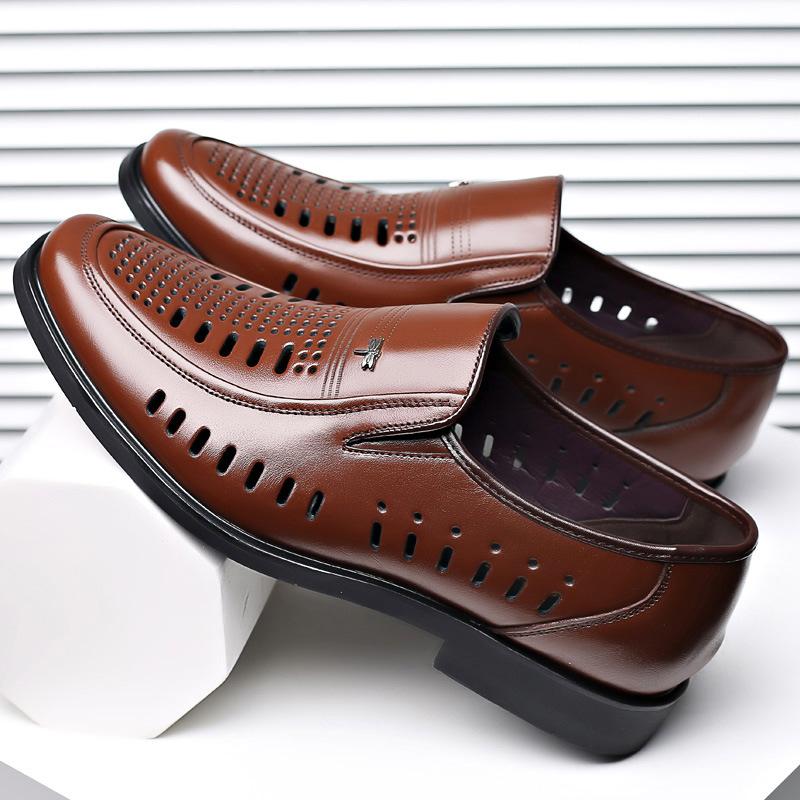 Мужская кожаная обувь натуральная кожа коричневая деловая классическая мужская мягкая кожа воловья кожа повседневная для среднего возраста и пожилых отцов 44
Мужская кожаная обувь натуральная кожа коричневая деловая классическая мужская мягкая кожа воловья кожа повседневная для среднего возраста и пожилых отцов 44