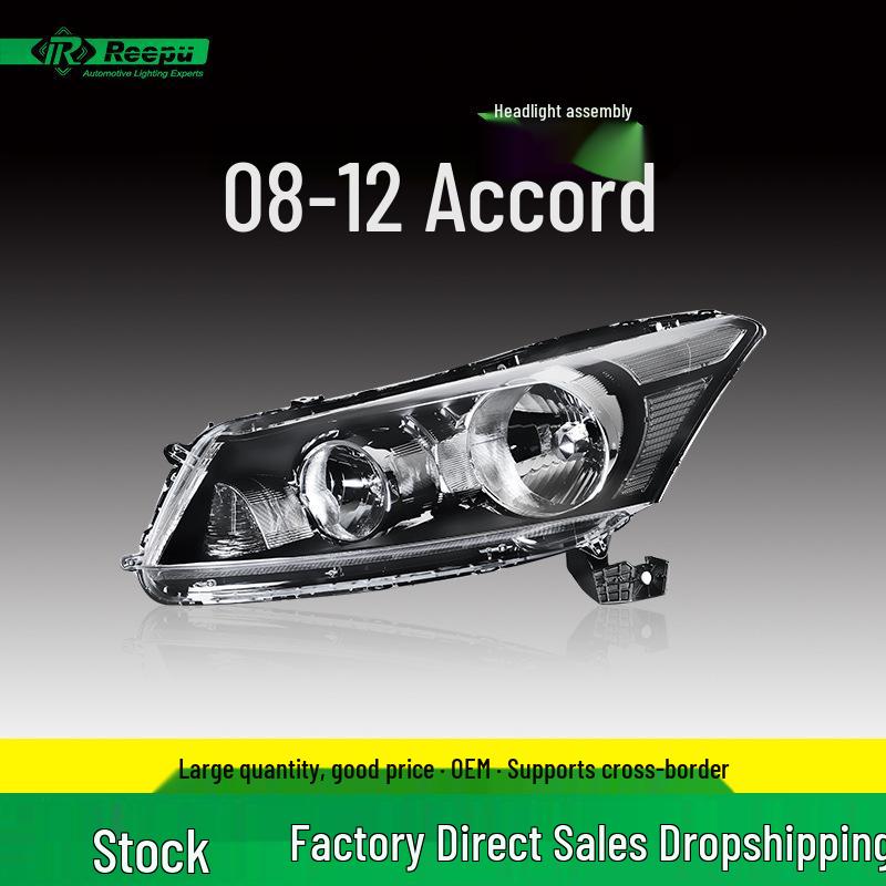 Honda Accord 2008-2012 Headlight Assembly - 8th Gen Original Front Headlight Left (Driver Side) Single
Honda Accord 2008-2012 Headlight Assembly - 8th Gen Original Front Headlight Left (Driver Side) Single