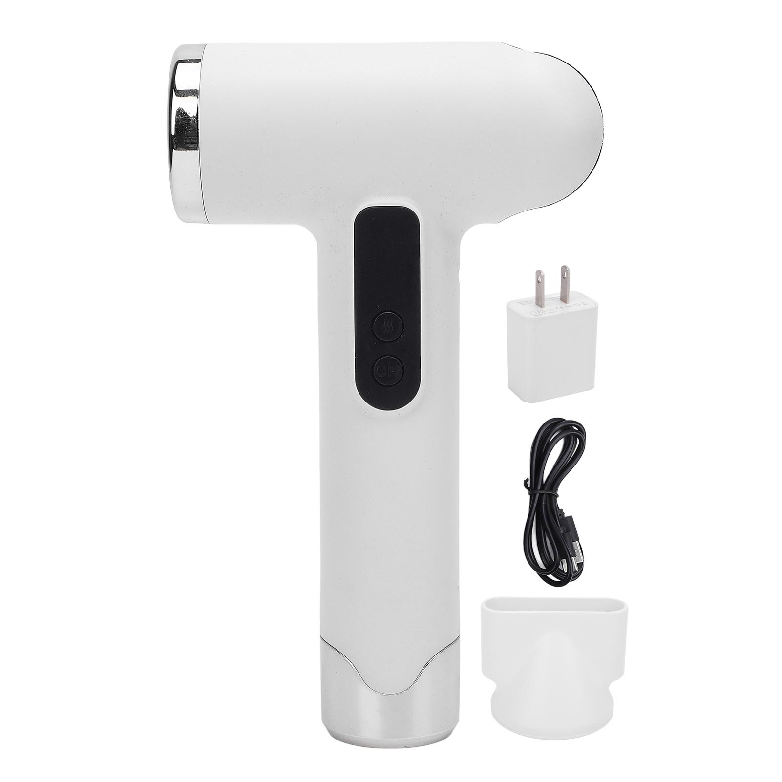 Беспроводной фен для волос 200 Вт 100000 об/мин USB зарядка быстрая сушка тихий портативный фен для волос для дома White US Plug
Беспроводной фен для волос 200 Вт 100000 об/мин USB зарядка быстрая сушка тихий портативный фен для волос для дома White US Plug