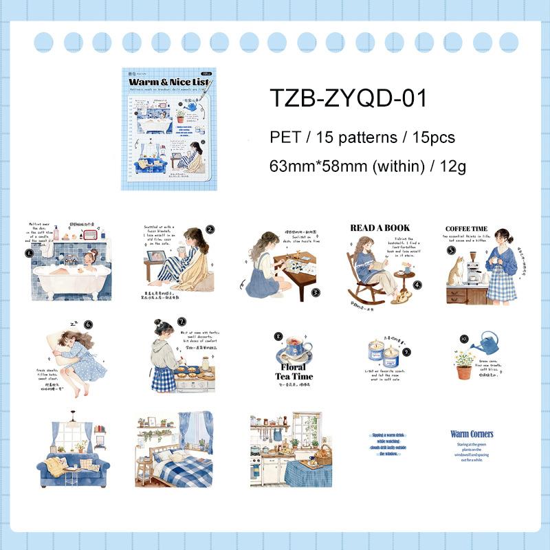 JIANWU Healing Checklist Series Vintage Girl Character Landscape Material Collage PET Sticker Creative DIY Journal Stationery
JIANWU Healing Checklist Series Vintage Girl Character Landscape Material Collage PET Sticker Creative DIY Journal Stationery