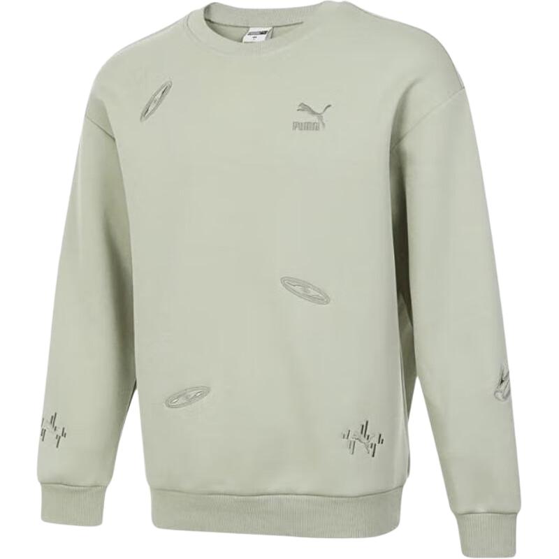 Puma Melody Pullover Crew Neck Logo Long Sleeve Sweatshirt Unisex sweatshirt Green 631070-33 XXL
Puma Melody Pullover Crew Neck Logo Long Sleeve Sweatshirt Unisex sweatshirt Green 631070-33 XXL