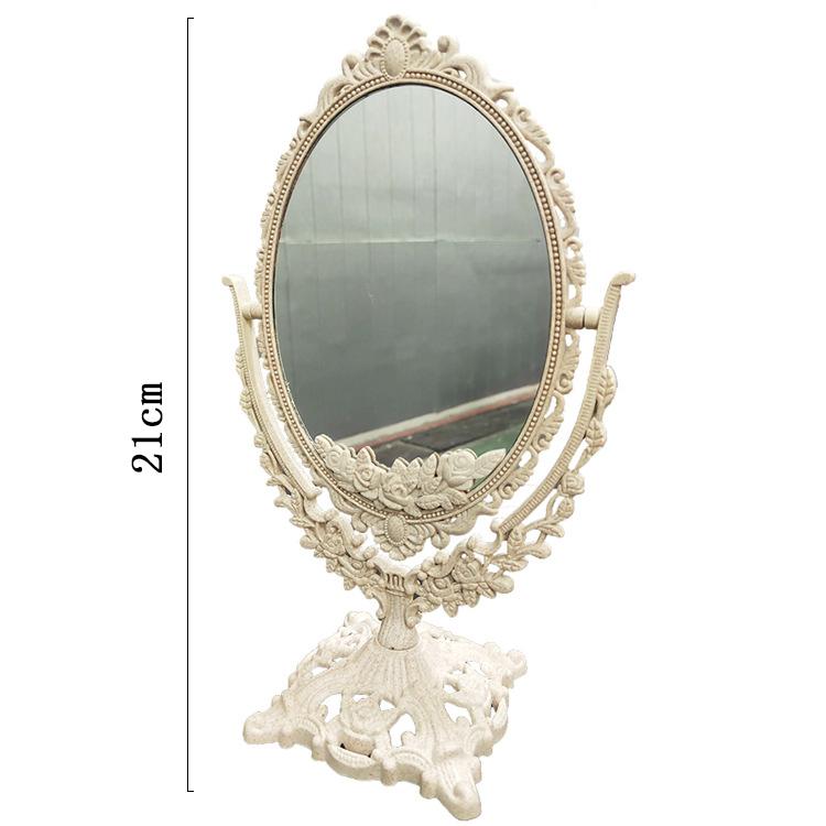 Зеркало-скелет, винтажное зеркало для ванной комнаты, спальни, настольного рабочего стола, двухстороннее поворотное зеркало для домашнего использования, 1 шт. 21*18.5*6.5cm белый
Зеркало-скелет, винтажное зеркало для ванной комнаты, спальни, настольного рабочего стола, двухстороннее поворотное зеркало для домашнего использования, 1 шт. 21*18.5*6.5cm белый
