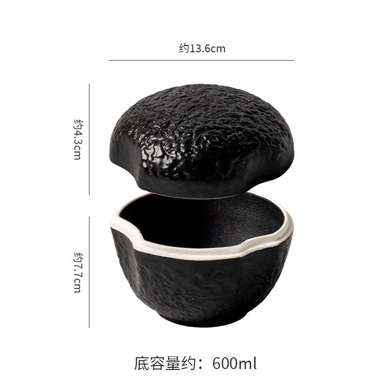 European-style Ceramic Matte Stew Pot with Lid Black and White Embossed Dinner Plate Household Salad and Dessert Bowl Tableware
European-style Ceramic Matte Stew Pot with Lid Black and White Embossed Dinner Plate Household Salad and Dessert Bowl Tableware
