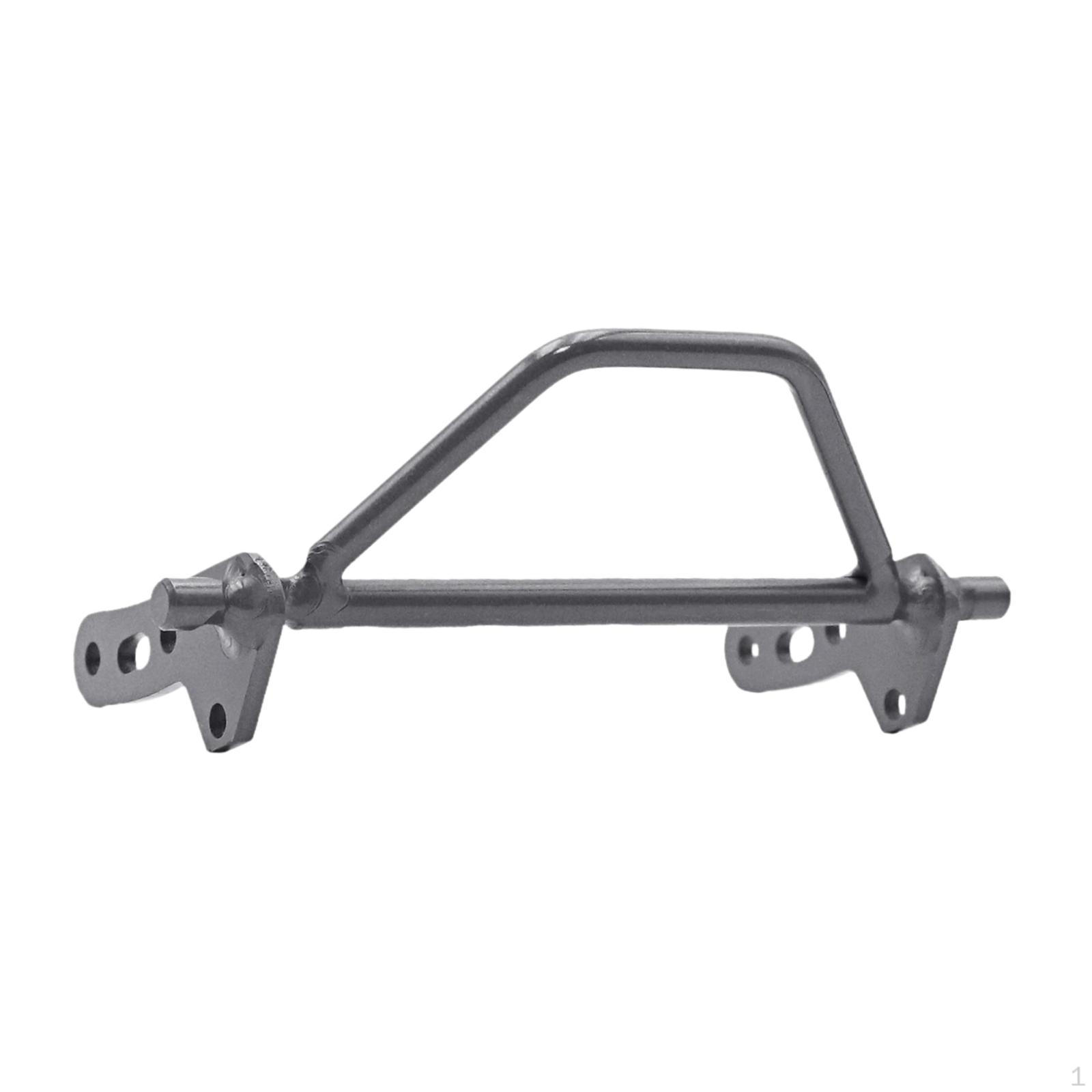 1/10 RC Crawler Front Guard Bar Hard Titanium Alloy Modification Spare Parts Easy to Install Bull
1/10 RC Crawler Front Guard Bar Hard Titanium Alloy Modification Spare Parts Easy to Install Bull