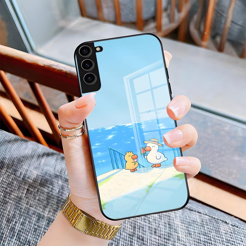 Cute Cartoon Duck Phone Case For Samsung S26 S25 Plus S20 S20 Plus S22 Ultra S23 FE S21 Plus S21 Ultra Glass Cover Samsung S20 Plus
Cute Cartoon Duck Phone Case For Samsung S26 S25 Plus S20 S20 Plus S22 Ultra S23 FE S21 Plus S21 Ultra Glass Cover Samsung S20 Plus