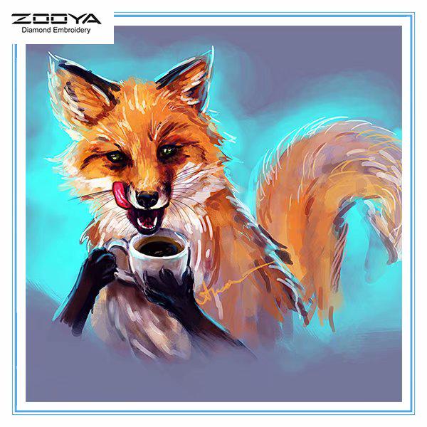 ZOOYA DIY 3D круглая алмазная картина животное лиса вышивка крестиком домашний декор
ZOOYA DIY 3D круглая алмазная картина животное лиса вышивка крестиком домашний декор