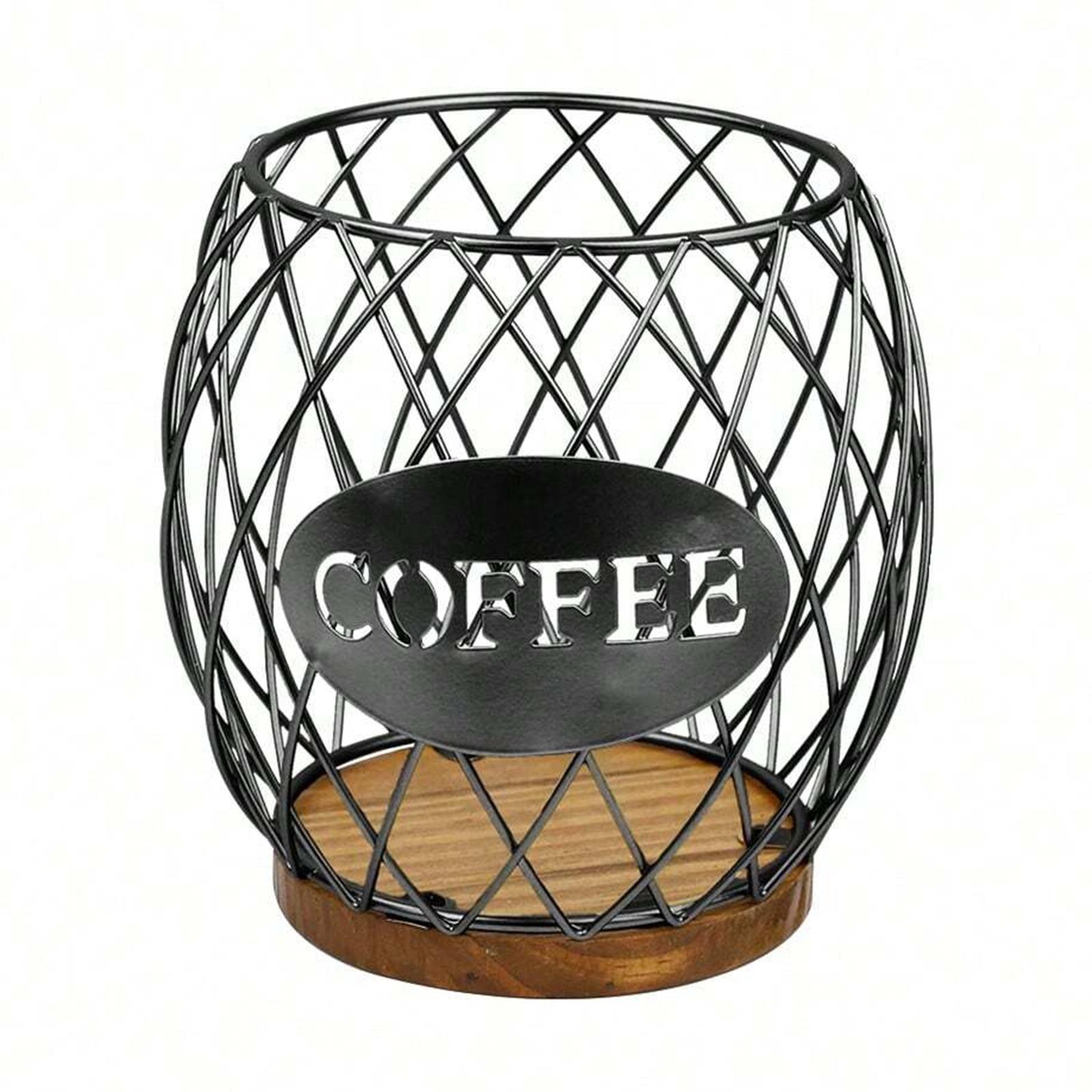 Letter Design Coffee Capsule Holder Hollow Iron Rack Snacks Candy Metal Storage Basket A
Letter Design Coffee Capsule Holder Hollow Iron Rack Snacks Candy Metal Storage Basket A