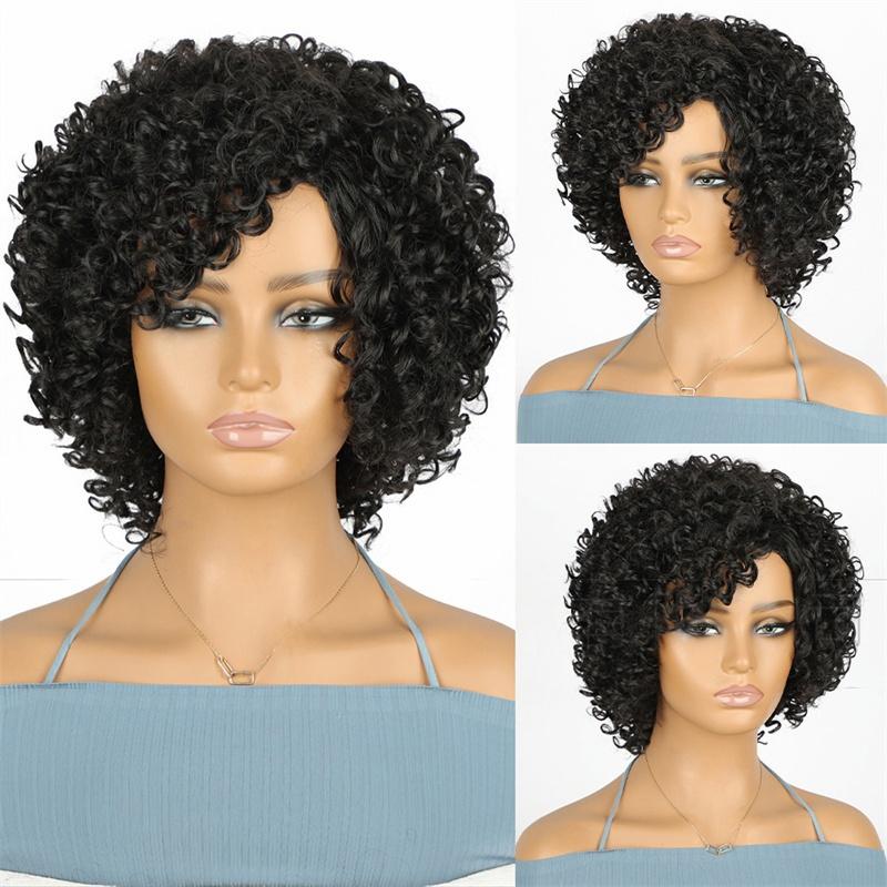 Short Afro Kinky Curly Wig Synthetic Ombre Brown Blonde Wigs for Women Side Part Bob Wigs Heat Resistant Natural Hair 12inches
Short Afro Kinky Curly Wig Synthetic Ombre Brown Blonde Wigs for Women Side Part Bob Wigs Heat Resistant Natural Hair 12inches