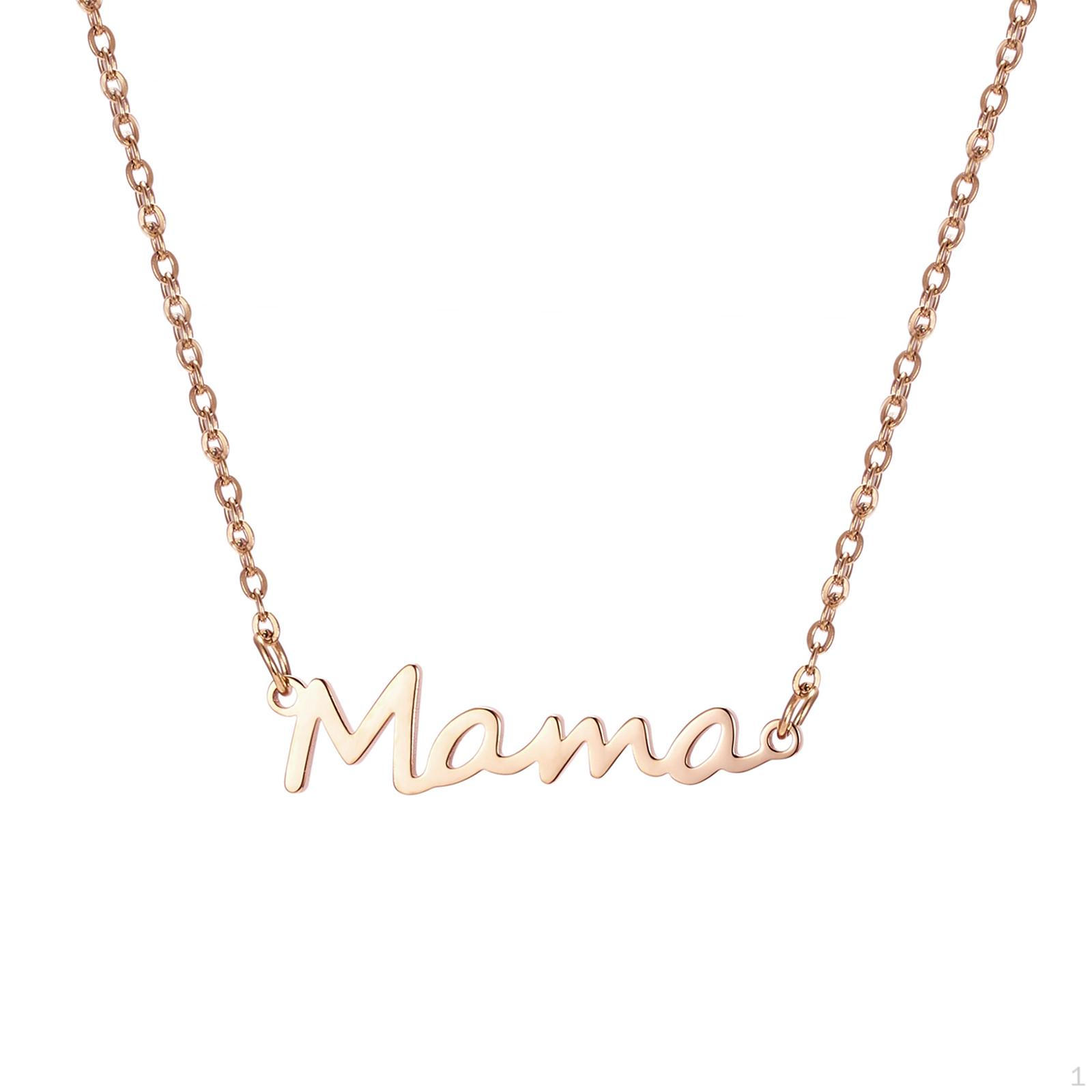Mother s Day Necklace Jewelry Chain Gifts, Pendant Women for рожевий колір золота
Mother s Day Necklace Jewelry Chain Gifts, Pendant Women for рожевий колір золота