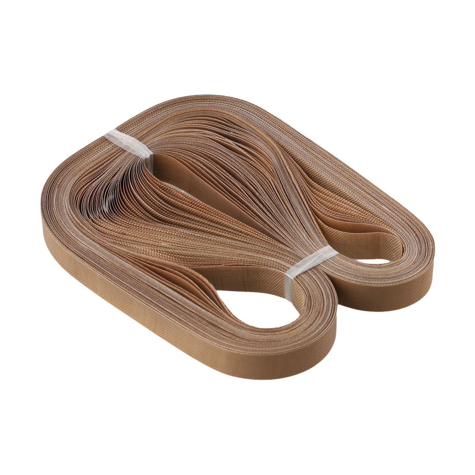 50 шт. тефлоновая лента для FR-900 FR770 запайщика непрерывного действия 750*15 770*15 810*15 770*15*0.2mm
50 шт. тефлоновая лента для FR-900 FR770 запайщика непрерывного действия 750*15 770*15 810*15 770*15*0.2mm