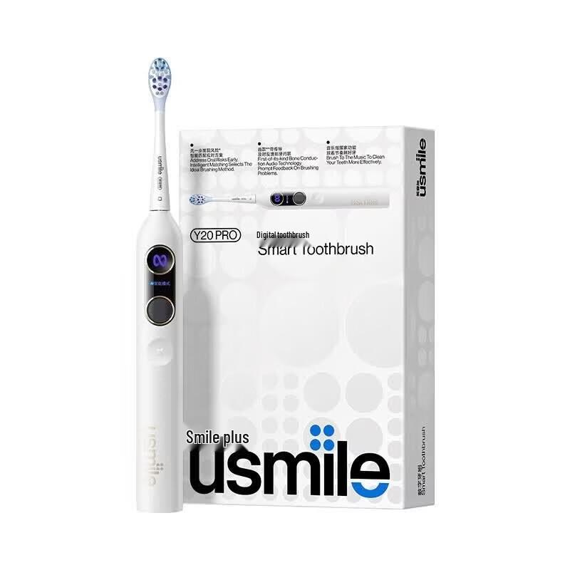 usmile Y20 Sonic Electric Toothbrush CN plug (adapter included)
usmile Y20 Sonic Electric Toothbrush CN plug (adapter included)