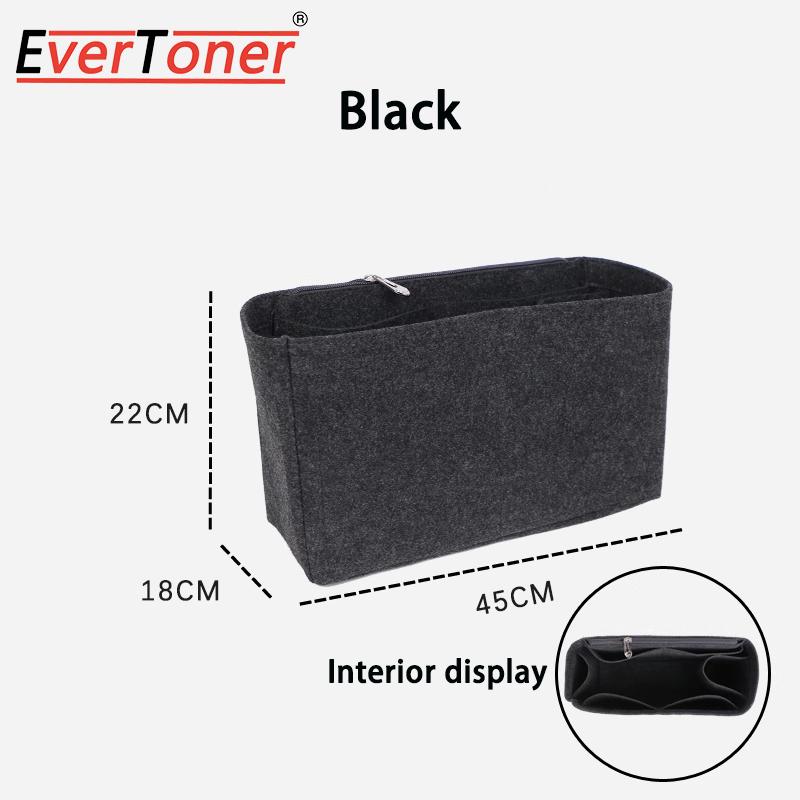 EverToner New Durable Felt Insert Bag for Jo-dn monogram Bag Portable Multi-Pocket Linner Organizer Travel Storage Bags чёрный
EverToner New Durable Felt Insert Bag for Jo-dn monogram Bag Portable Multi-Pocket Linner Organizer Travel Storage Bags чёрный