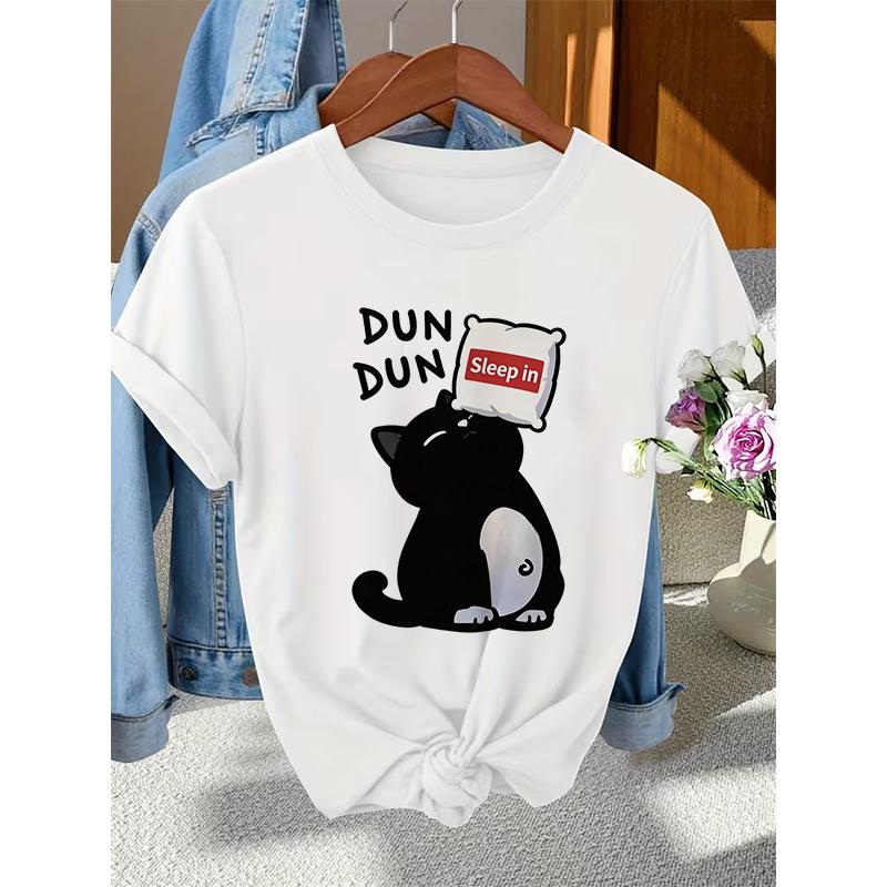 T Shirt Cat Chinoiserie Style Funny Summer Retro Trend Cartoon Kitten Tops Tee Tshirt Women Design Lovers Casual Short Sleeved S
T Shirt Cat Chinoiserie Style Funny Summer Retro Trend Cartoon Kitten Tops Tee Tshirt Women Design Lovers Casual Short Sleeved S